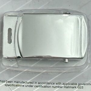 💞 New USAF Women’s 1 Inch Silver Belt Buckle